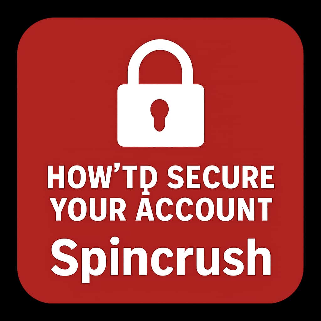 Icon representing account security for Spincrush.