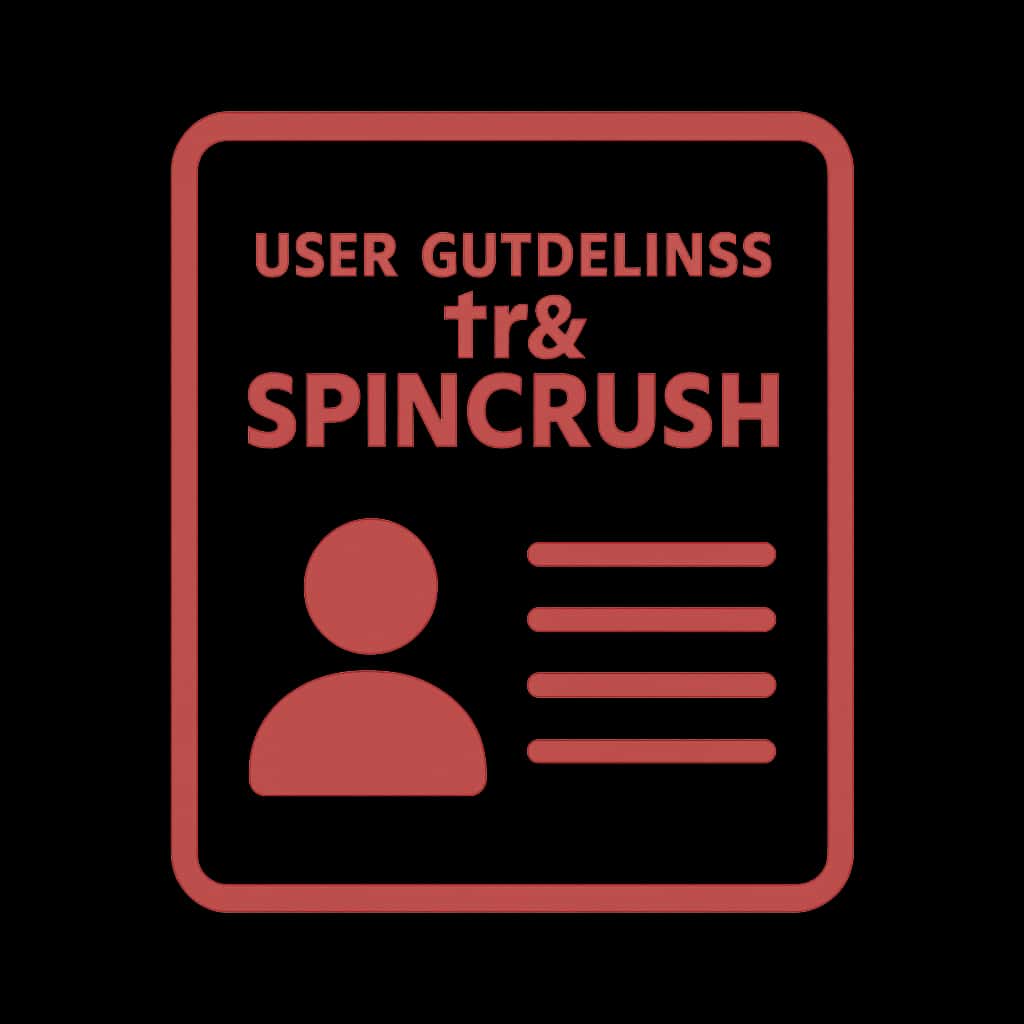Icon representing User Guidelines for Spincrush.