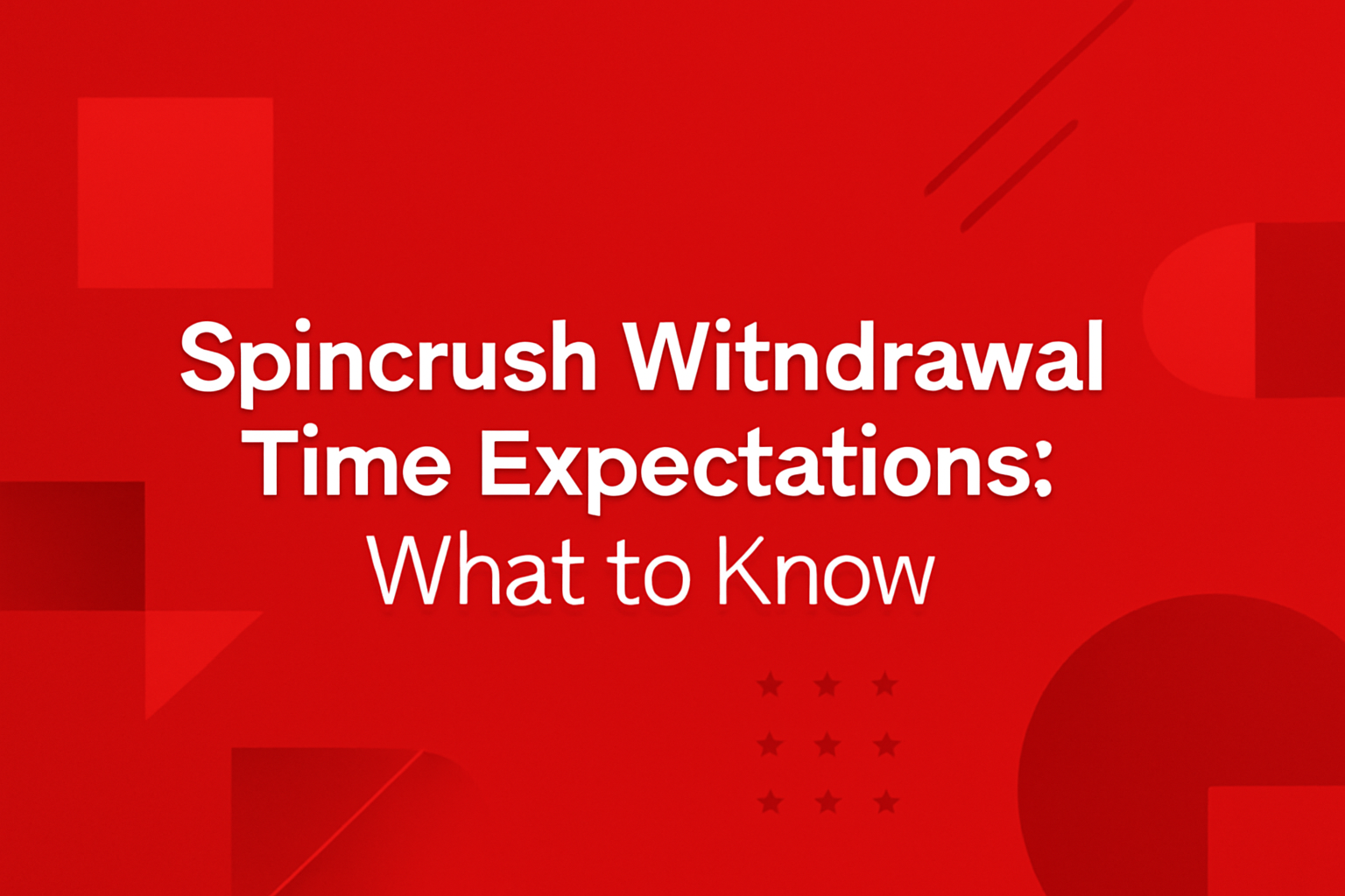 An informational graphic about troubleshooting login issues for Spincrush.