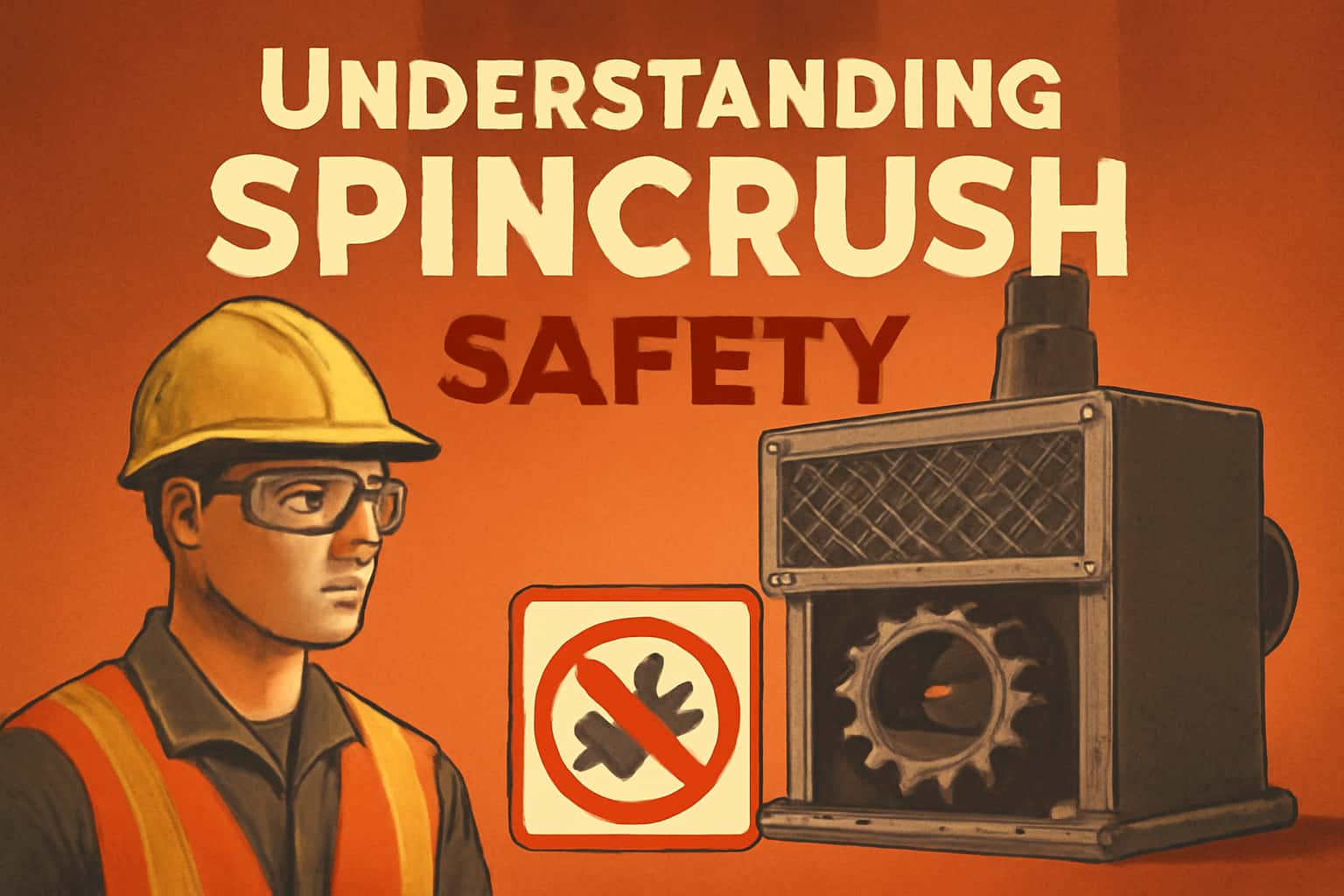 A professional representation of Spincrush Safety, showcasing features and guidelines.